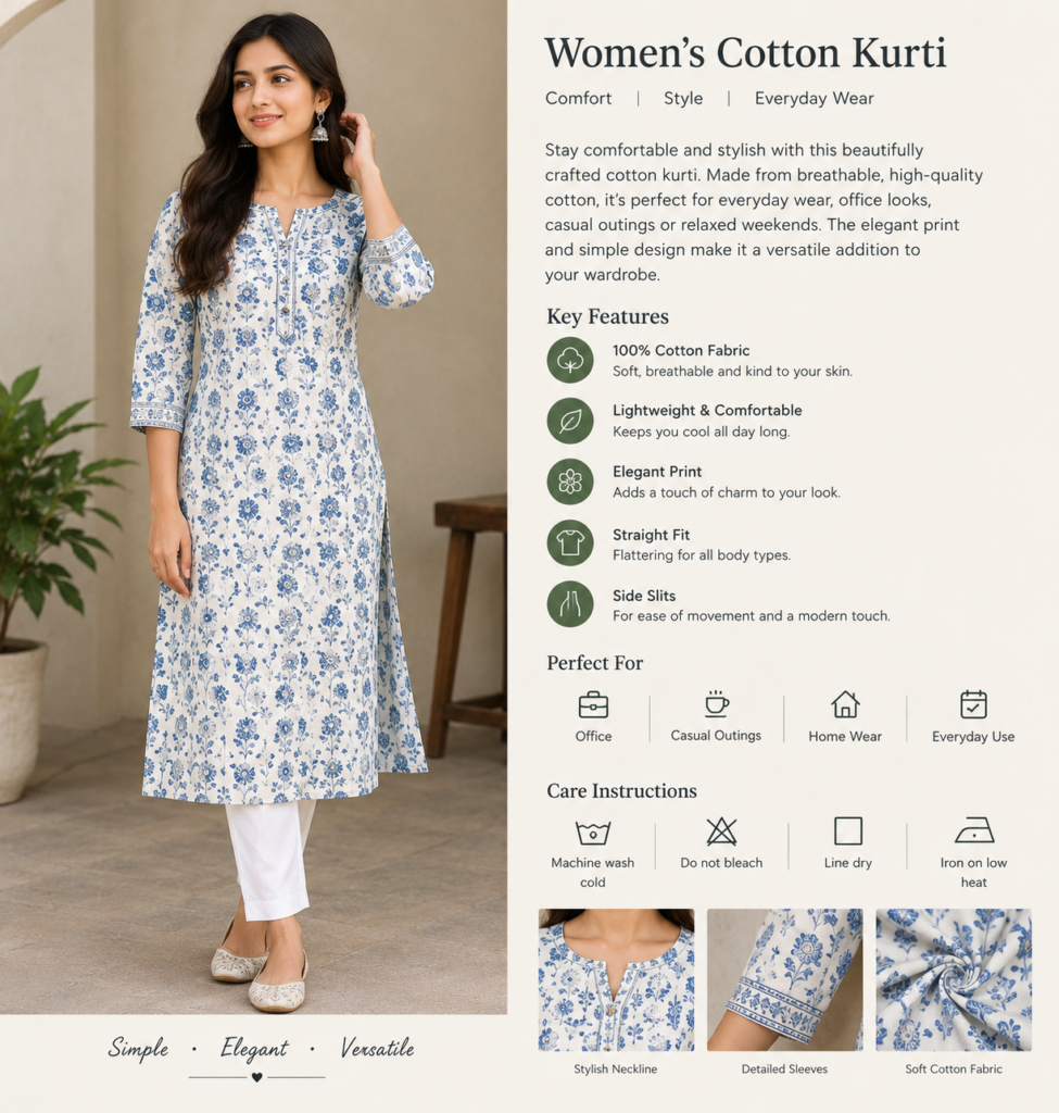Cotton Kurti